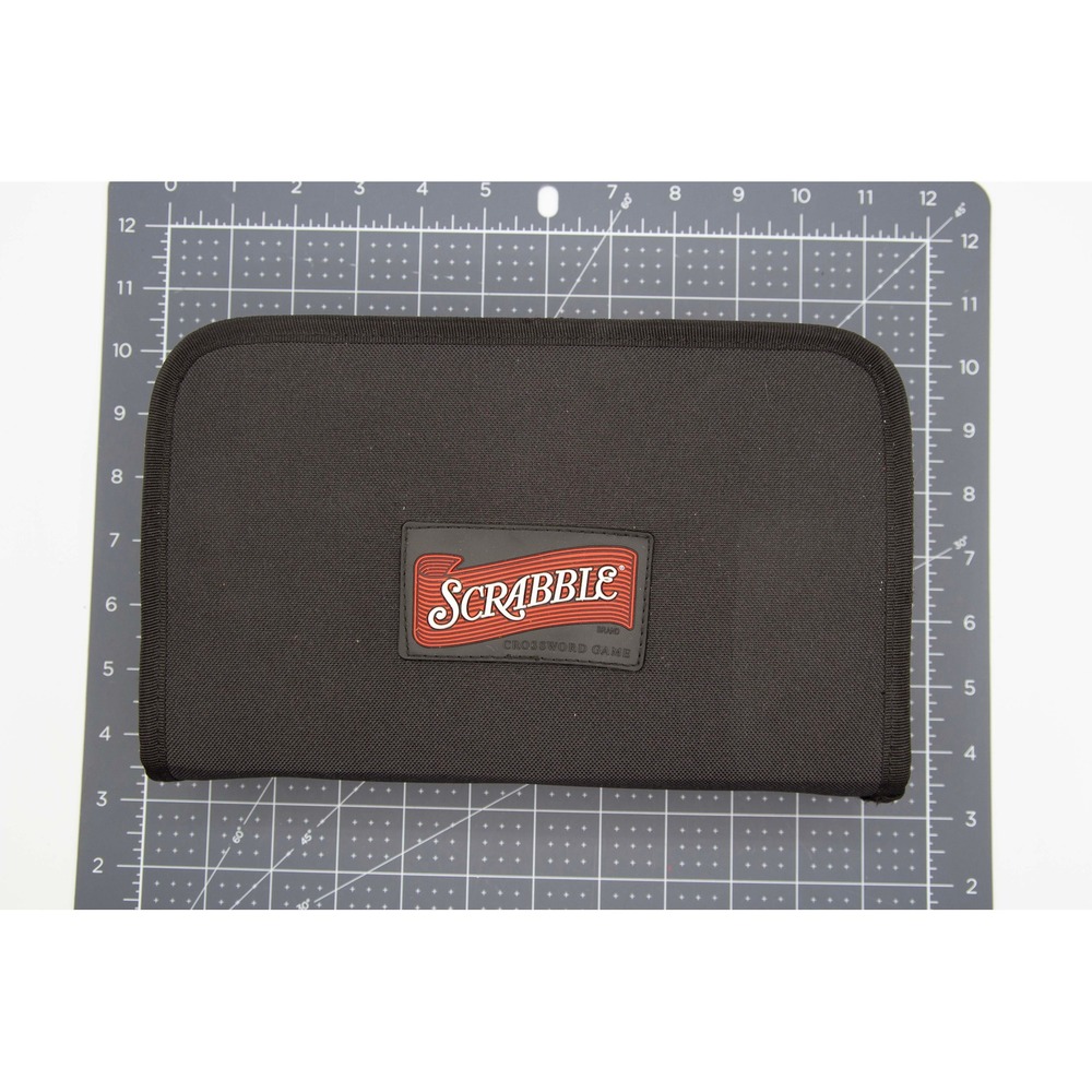 Scrabble Game Folio Edition Crossword Game Travel Set Zippered Case Complete